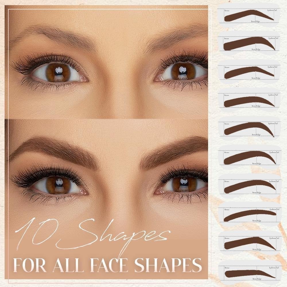 🔥🔥  Perfect Brows Stencil & Stamp Kit